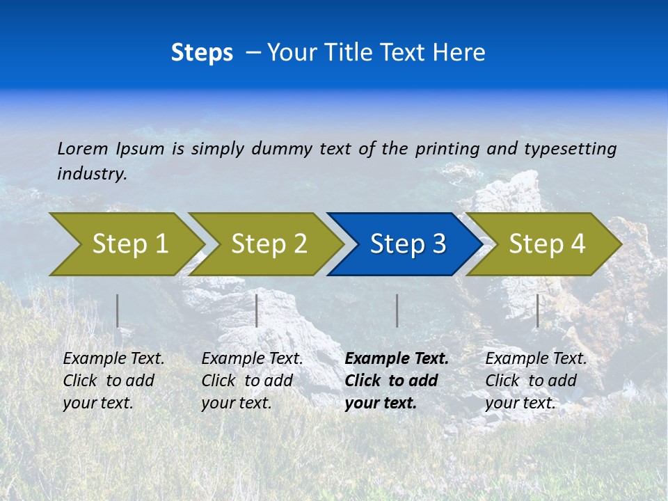 Elba's Coast PowerPoint Template