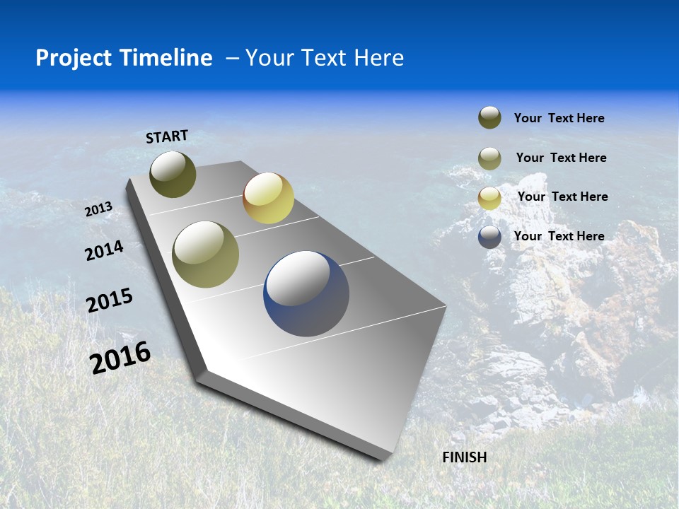Elba's Coast PowerPoint Template