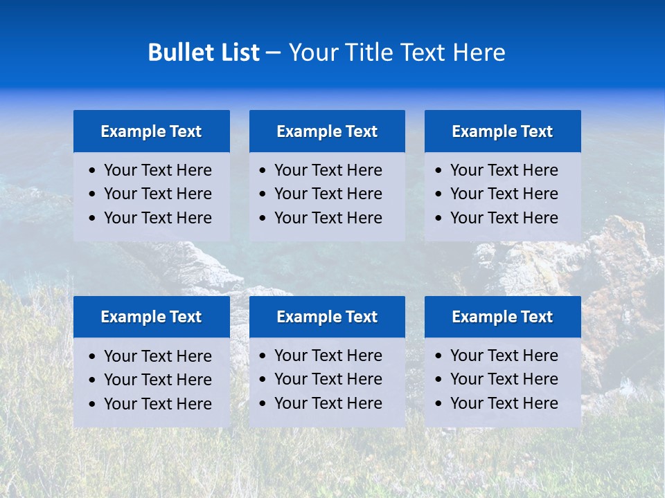 Elba's Coast PowerPoint Template