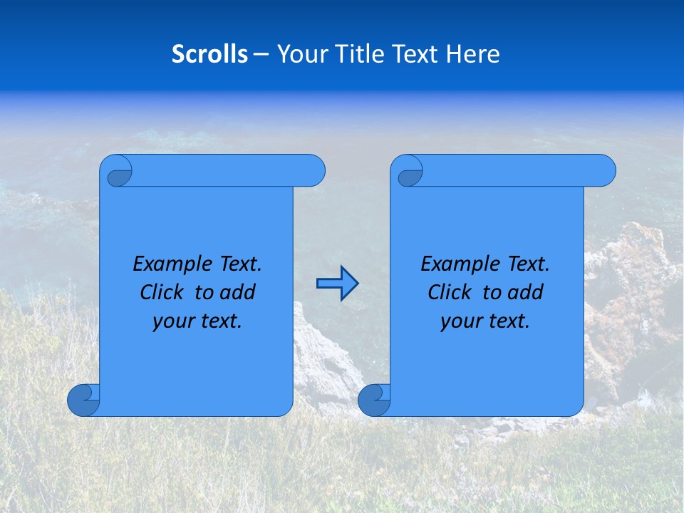 Elba's Coast PowerPoint Template