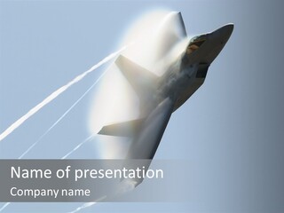 F-22 Raptor PowerPoint Template