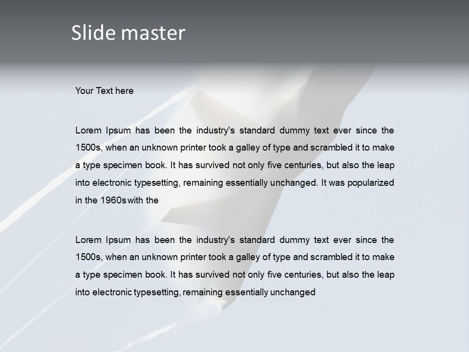 F-22 Raptor PowerPoint Template