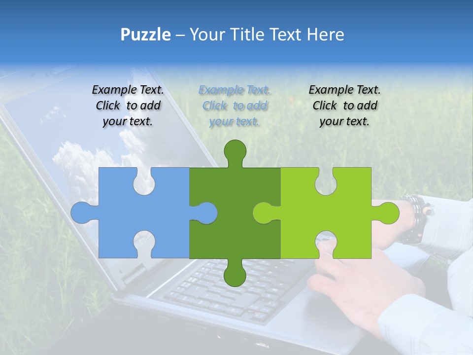 Holstein-Friesian Cows Grazing In A Lush, Green Field, Near Moss Vale, New South Wales, Australia PowerPoint Template