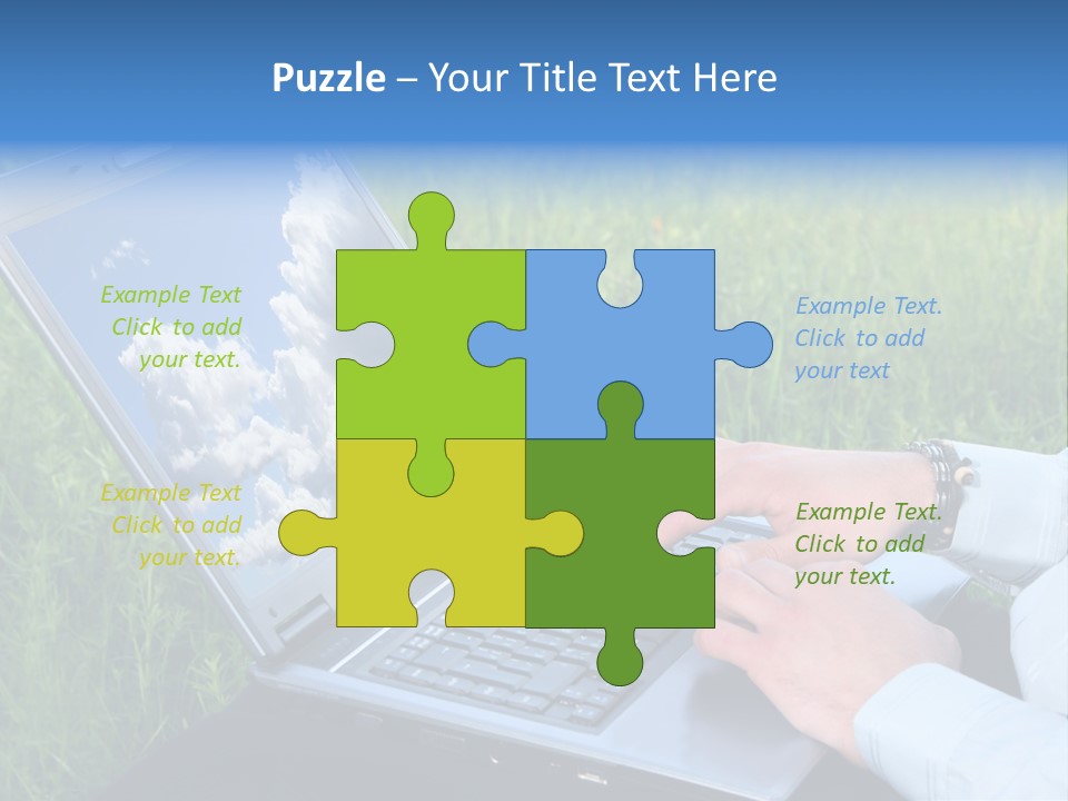 Holstein-Friesian Cows Grazing In A Lush, Green Field, Near Moss Vale, New South Wales, Australia PowerPoint Template