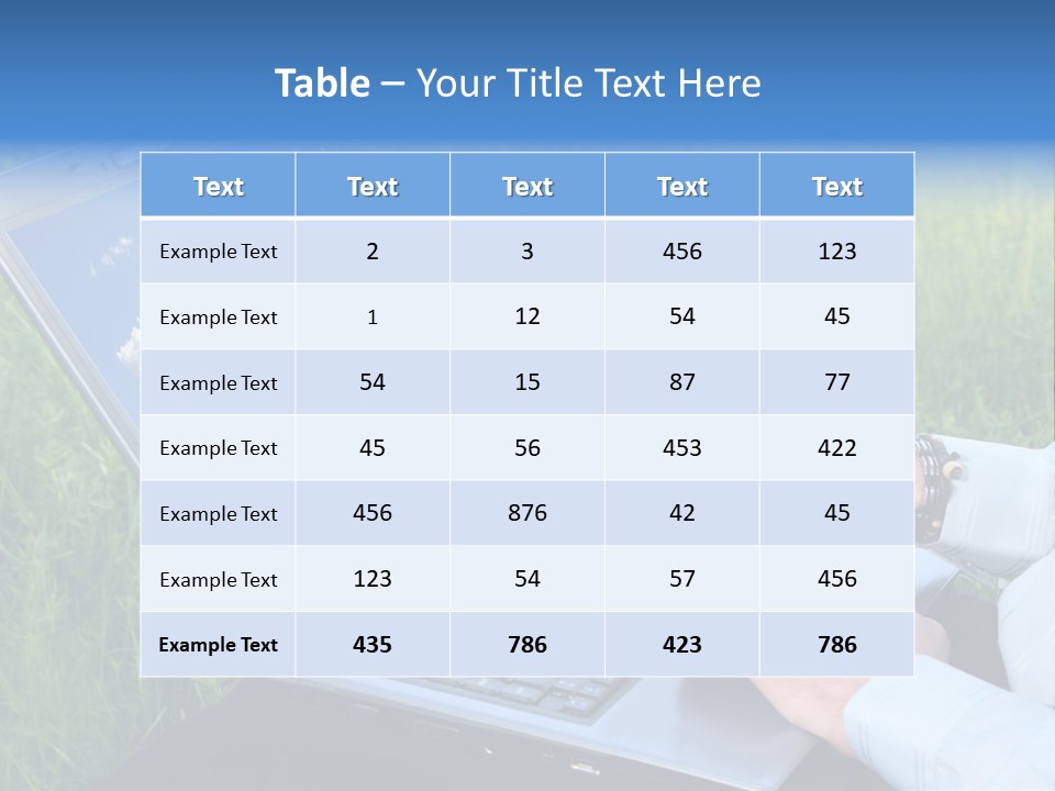 Holstein-Friesian Cows Grazing In A Lush, Green Field, Near Moss Vale, New South Wales, Australia PowerPoint Template