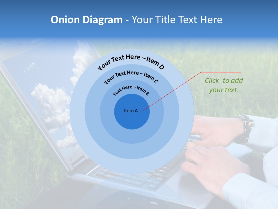 Holstein-Friesian Cows Grazing In A Lush, Green Field, Near Moss Vale, New South Wales, Australia PowerPoint Template