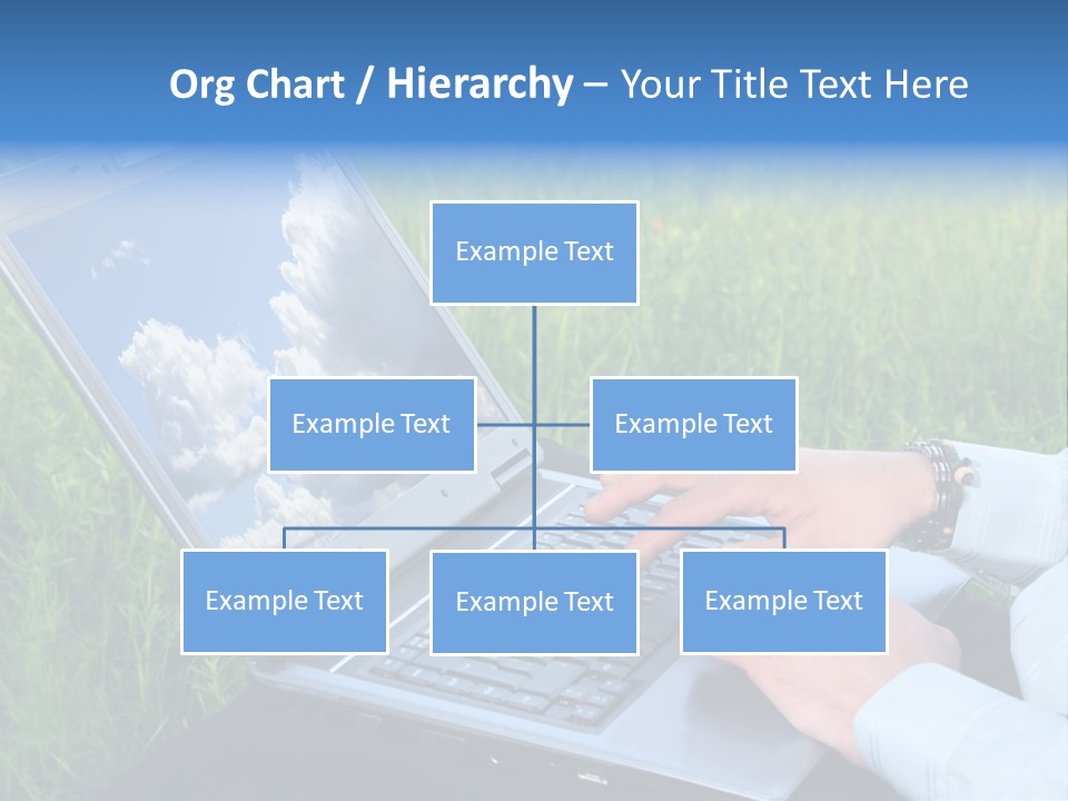 Holstein-Friesian Cows Grazing In A Lush, Green Field, Near Moss Vale, New South Wales, Australia PowerPoint Template