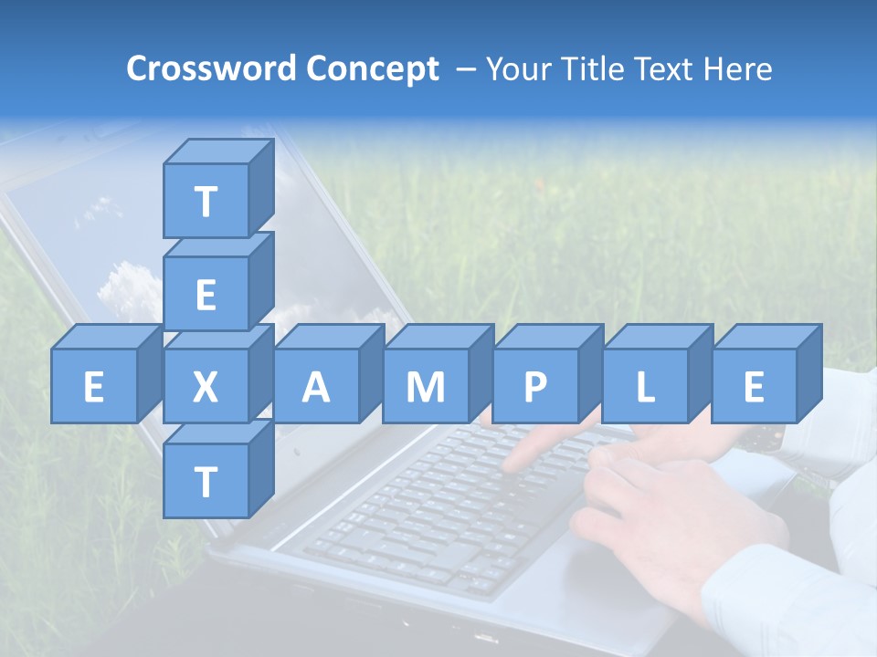 Holstein-Friesian Cows Grazing In A Lush, Green Field, Near Moss Vale, New South Wales, Australia PowerPoint Template