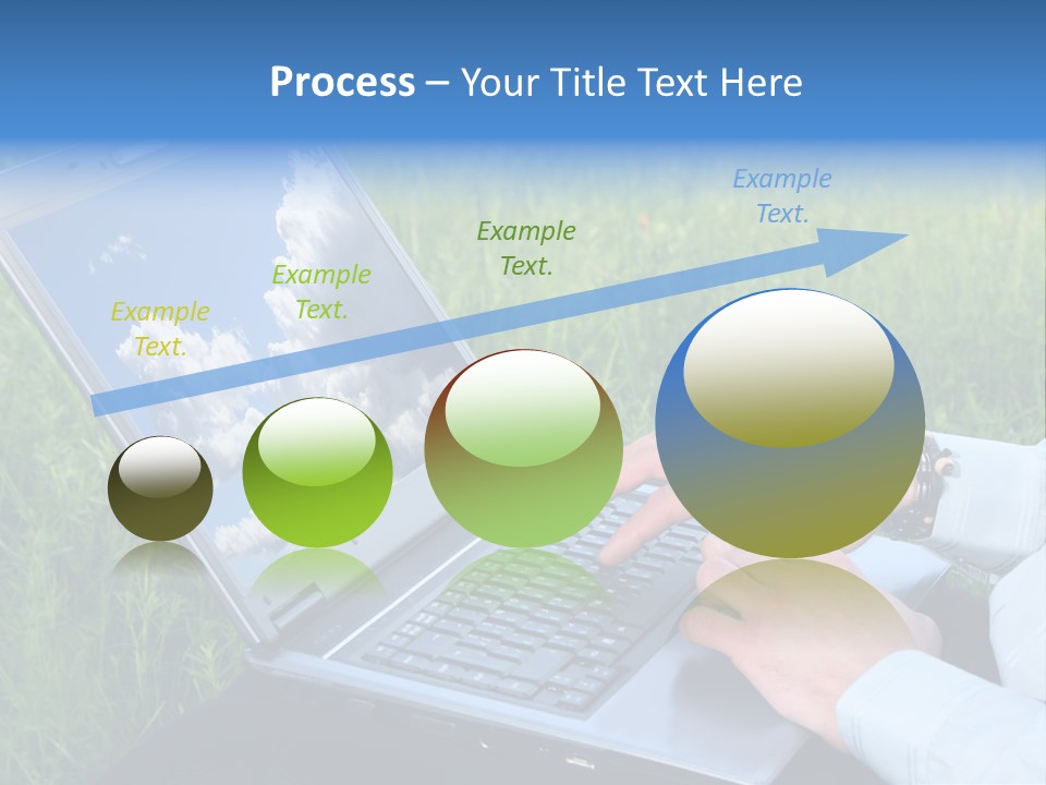 Holstein-Friesian Cows Grazing In A Lush, Green Field, Near Moss Vale, New South Wales, Australia PowerPoint Template