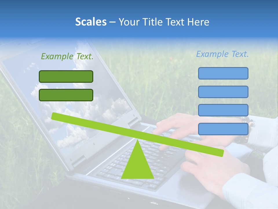 Holstein-Friesian Cows Grazing In A Lush, Green Field, Near Moss Vale, New South Wales, Australia PowerPoint Template