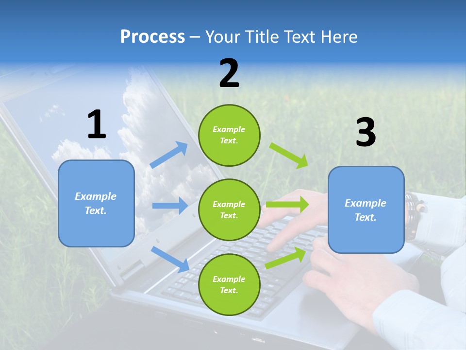 Holstein-Friesian Cows Grazing In A Lush, Green Field, Near Moss Vale, New South Wales, Australia PowerPoint Template