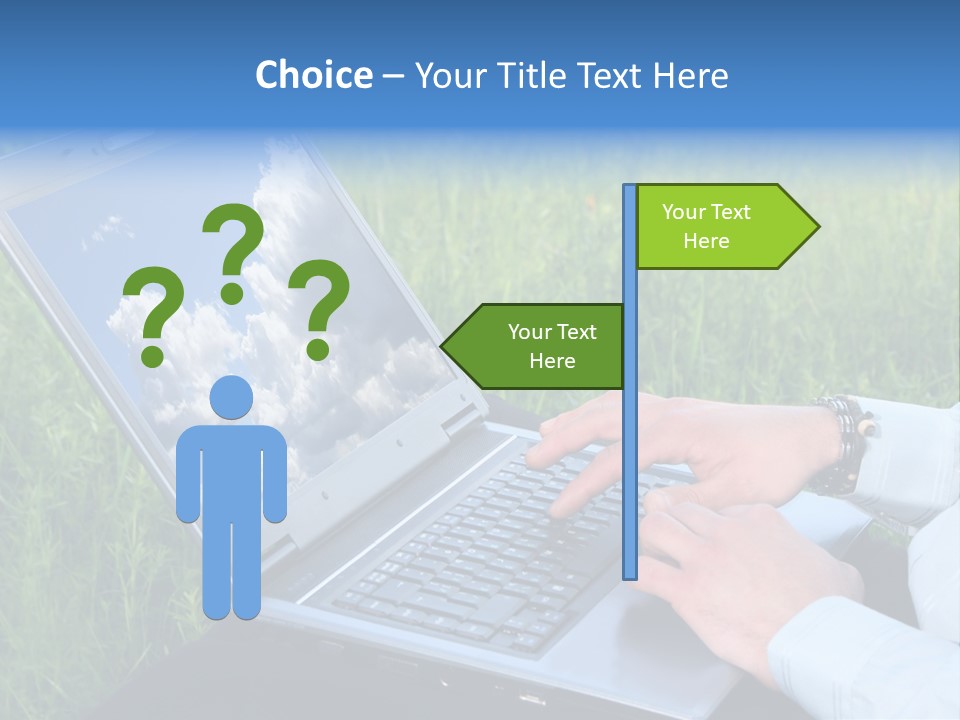 Holstein-Friesian Cows Grazing In A Lush, Green Field, Near Moss Vale, New South Wales, Australia PowerPoint Template