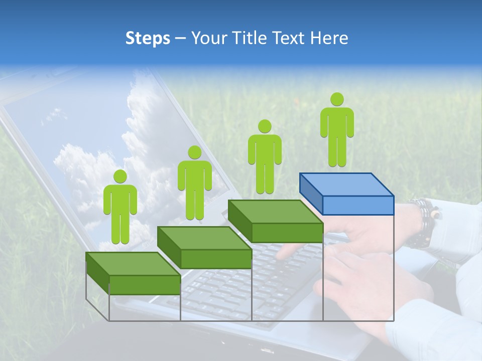 Holstein-Friesian Cows Grazing In A Lush, Green Field, Near Moss Vale, New South Wales, Australia PowerPoint Template