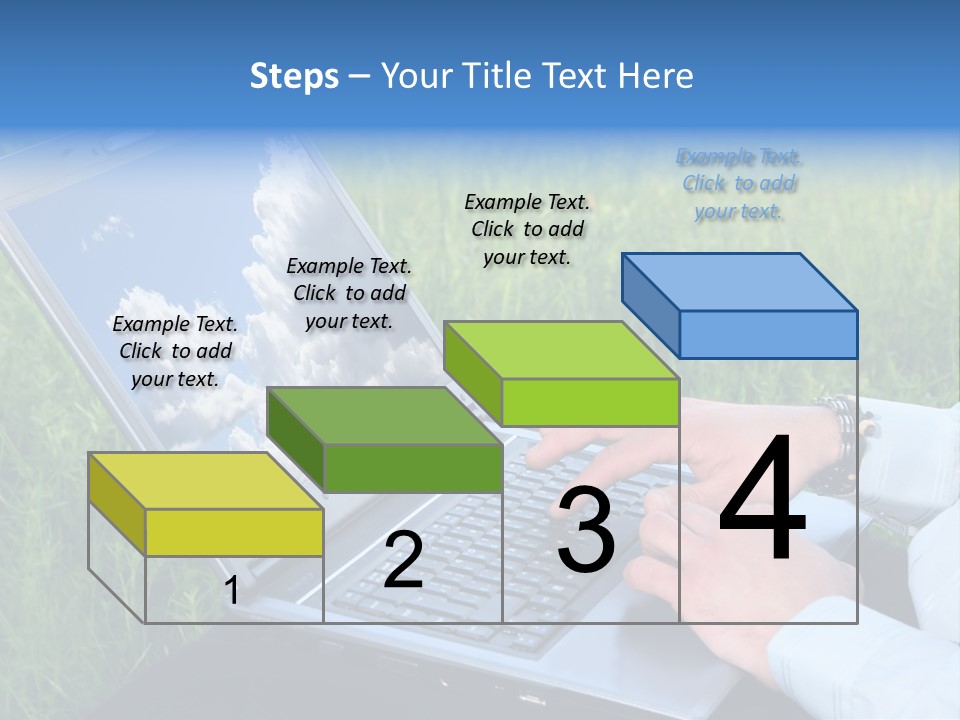 Holstein-Friesian Cows Grazing In A Lush, Green Field, Near Moss Vale, New South Wales, Australia PowerPoint Template
