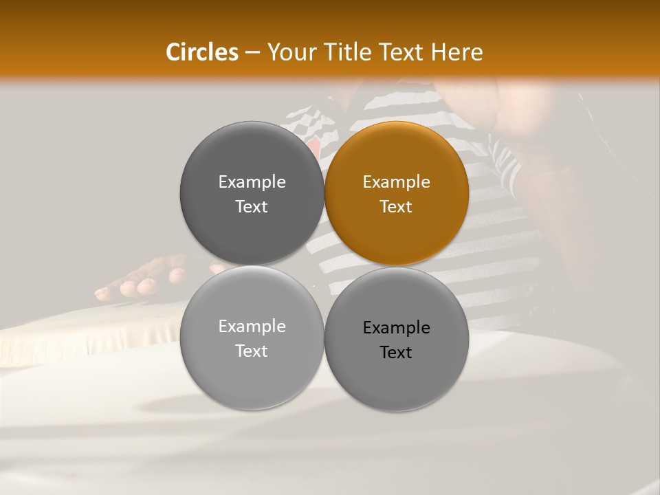 Portrait Of Young Cuban Percussionist Performing Live PowerPoint Template