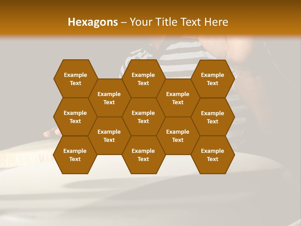 Portrait Of Young Cuban Percussionist Performing Live PowerPoint Template