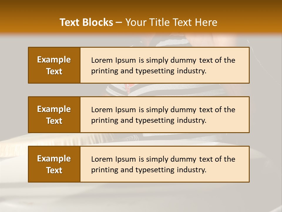 Portrait Of Young Cuban Percussionist Performing Live PowerPoint Template