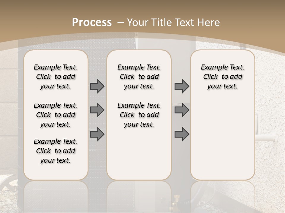 Air Conditioner And Heat Pump Compressor Unit In Backyard PowerPoint Template