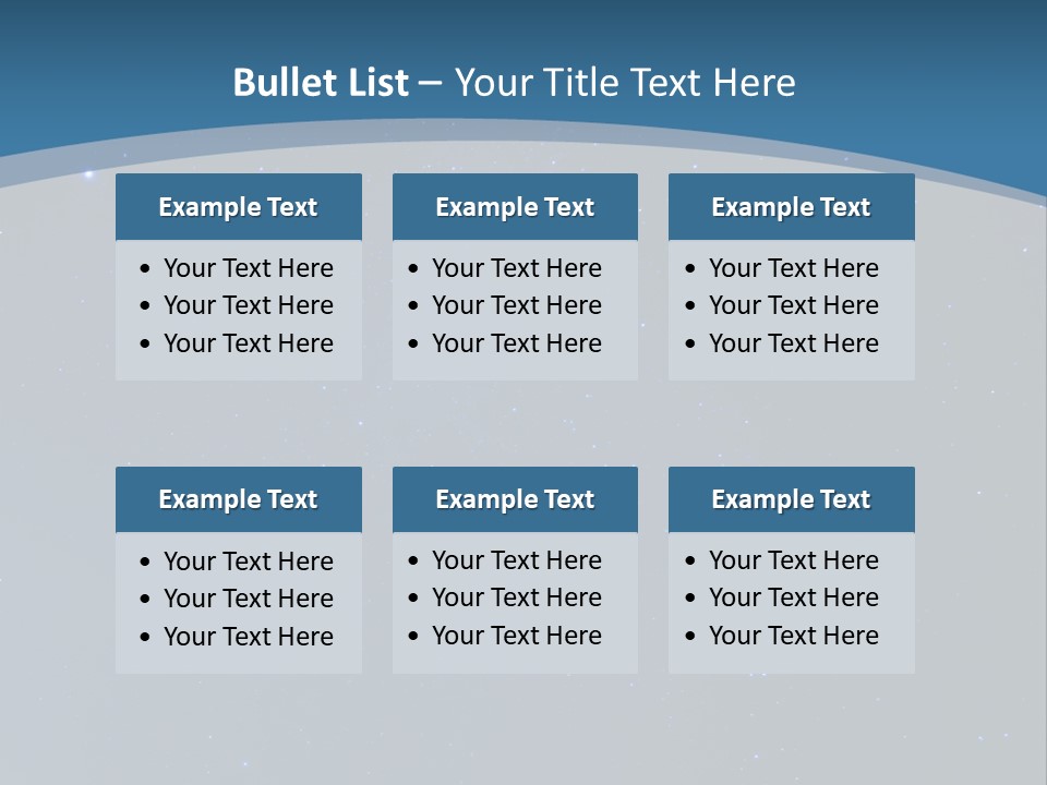 Astronomy - Constellations Of Stars PowerPoint Template