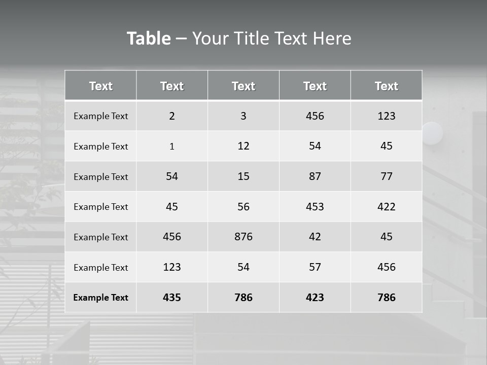 Linear Design In Tokyo PowerPoint Template