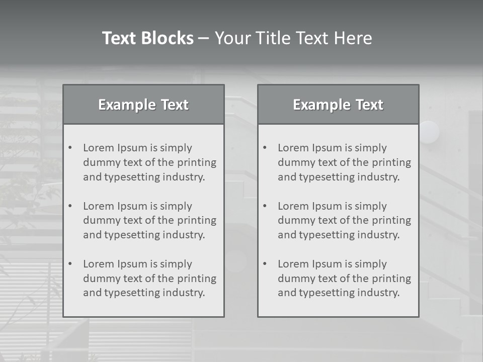 Linear Design In Tokyo PowerPoint Template