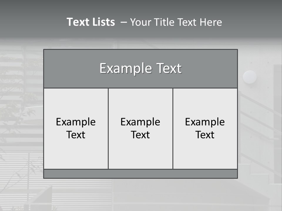Linear Design In Tokyo PowerPoint Template