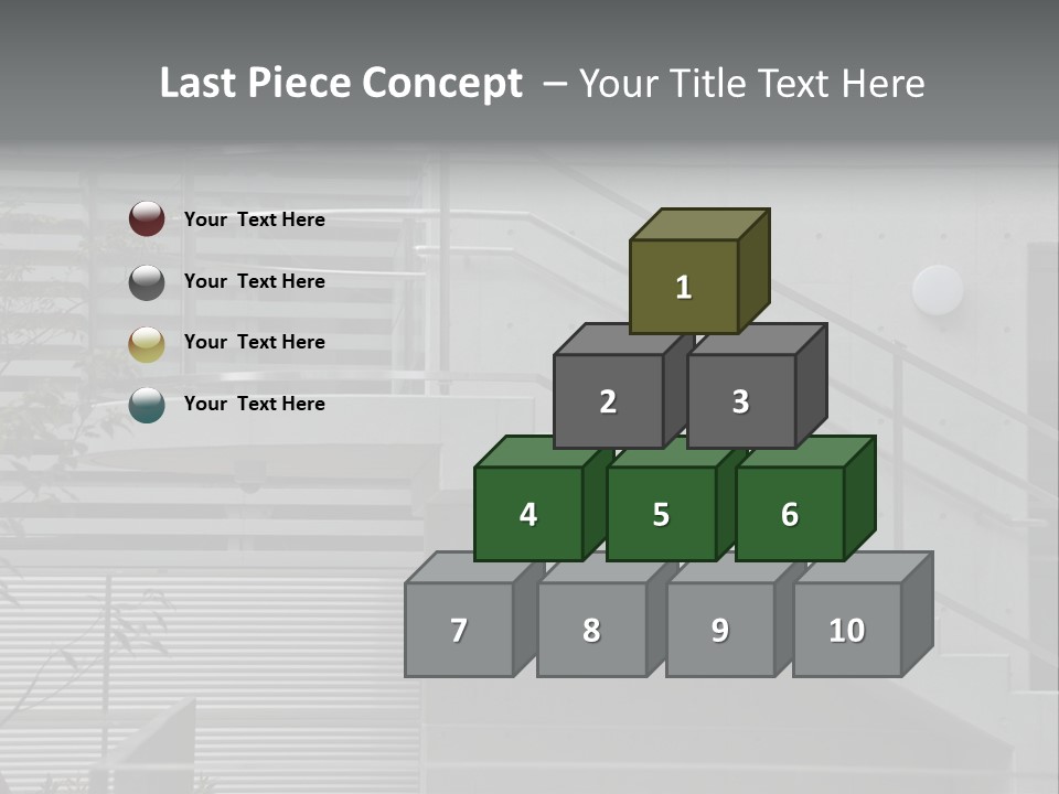 Linear Design In Tokyo PowerPoint Template