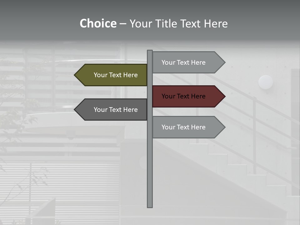 Linear Design In Tokyo PowerPoint Template