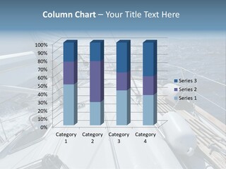 Sailing Toward Sun On A Late Winter Day PowerPoint Template