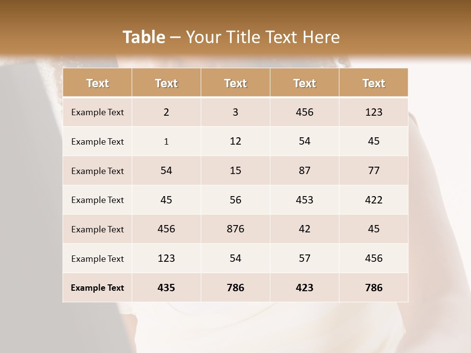 Teenage Girl Sitting On A Computer PowerPoint Template