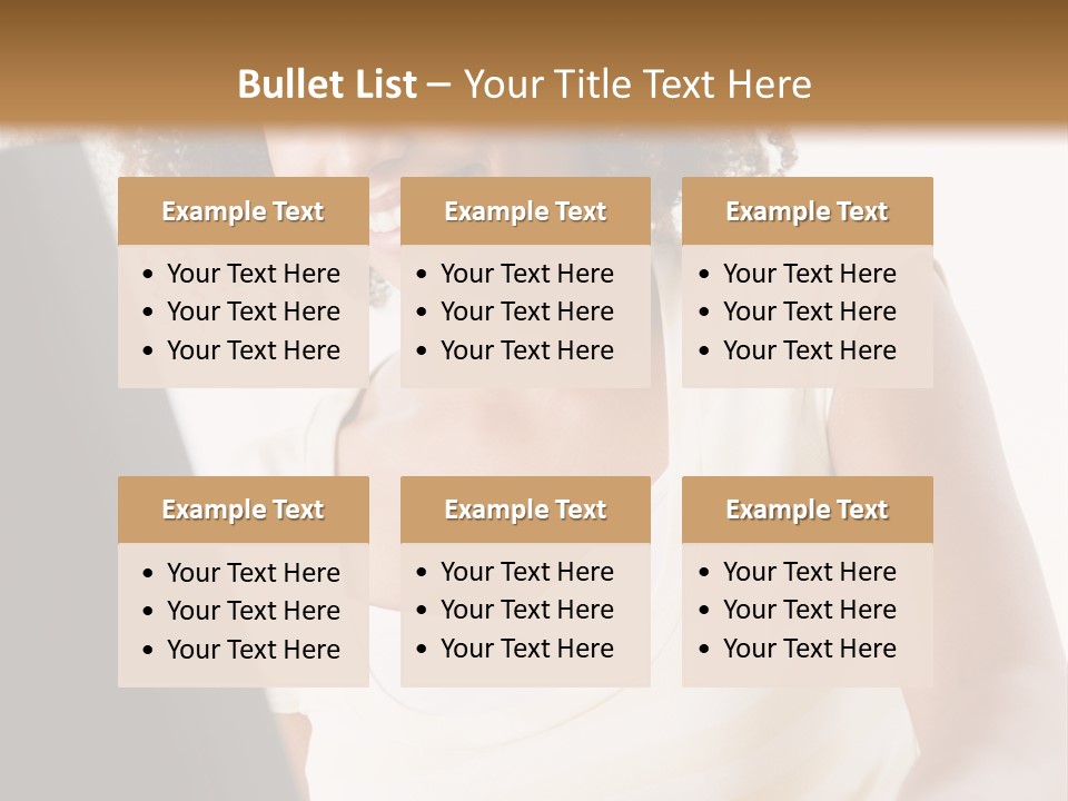 Teenage Girl Sitting On A Computer PowerPoint Template