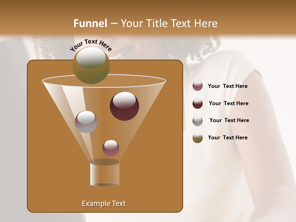 Teenage Girl Sitting On A Computer PowerPoint Template