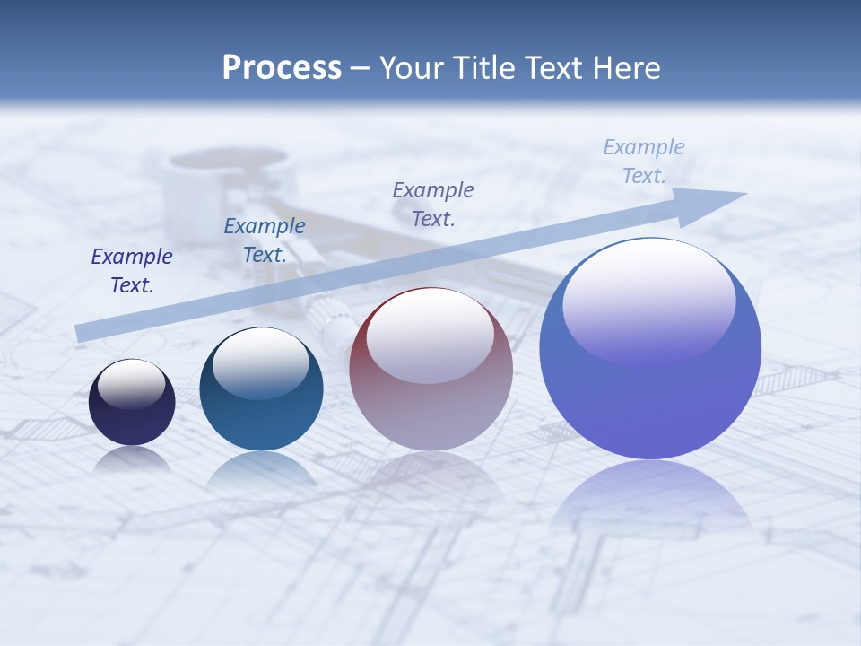 Architecture Blueprint & Tools PowerPoint Template