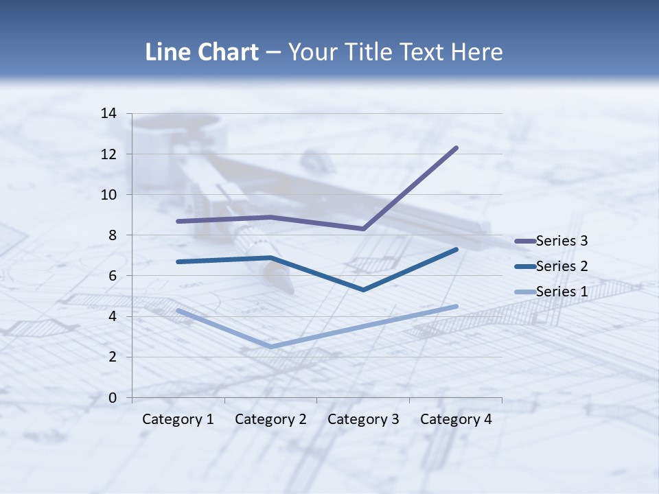 Architecture Blueprint & Tools PowerPoint Template