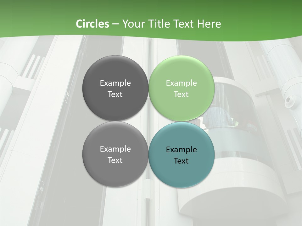 Modern Building Lift PowerPoint Template