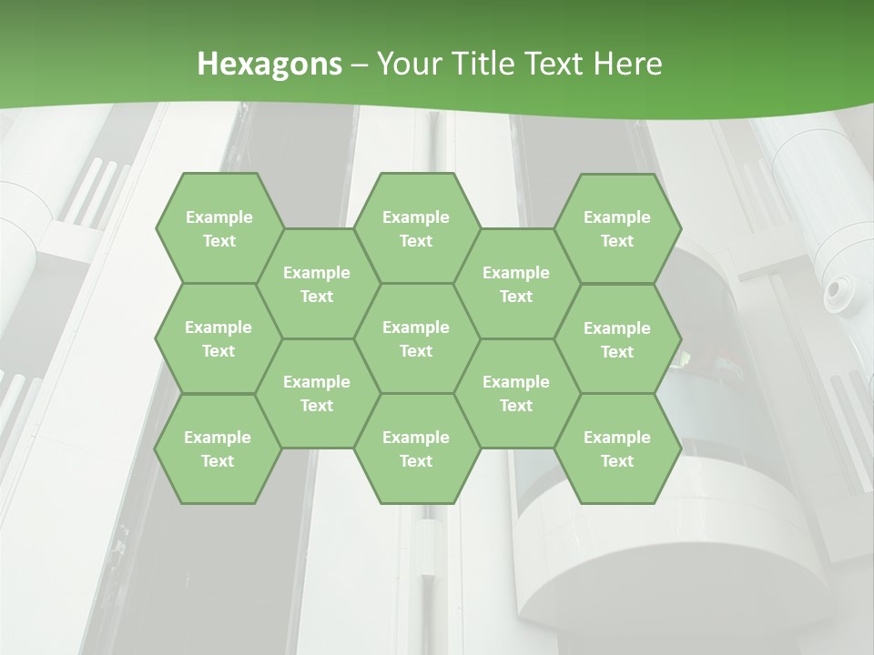 Modern Building Lift PowerPoint Template