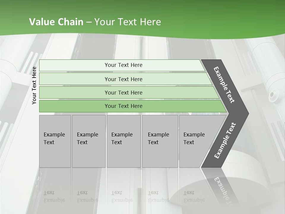 Modern Building Lift PowerPoint Template