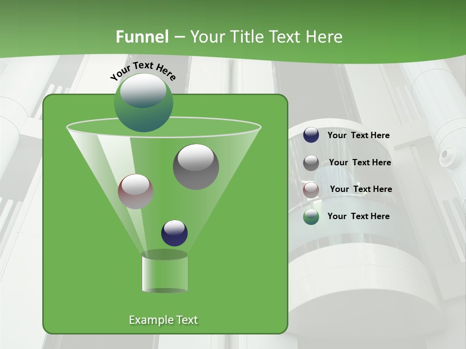 Modern Building Lift PowerPoint Template