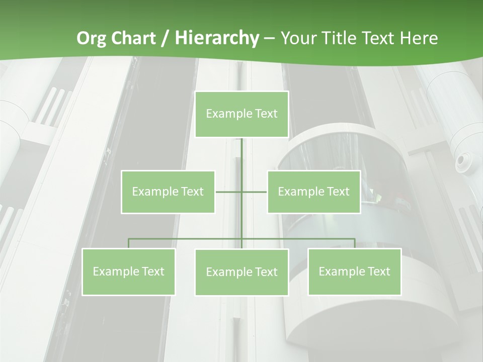Modern Building Lift PowerPoint Template