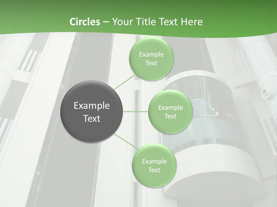 Modern Building Lift PowerPoint Template