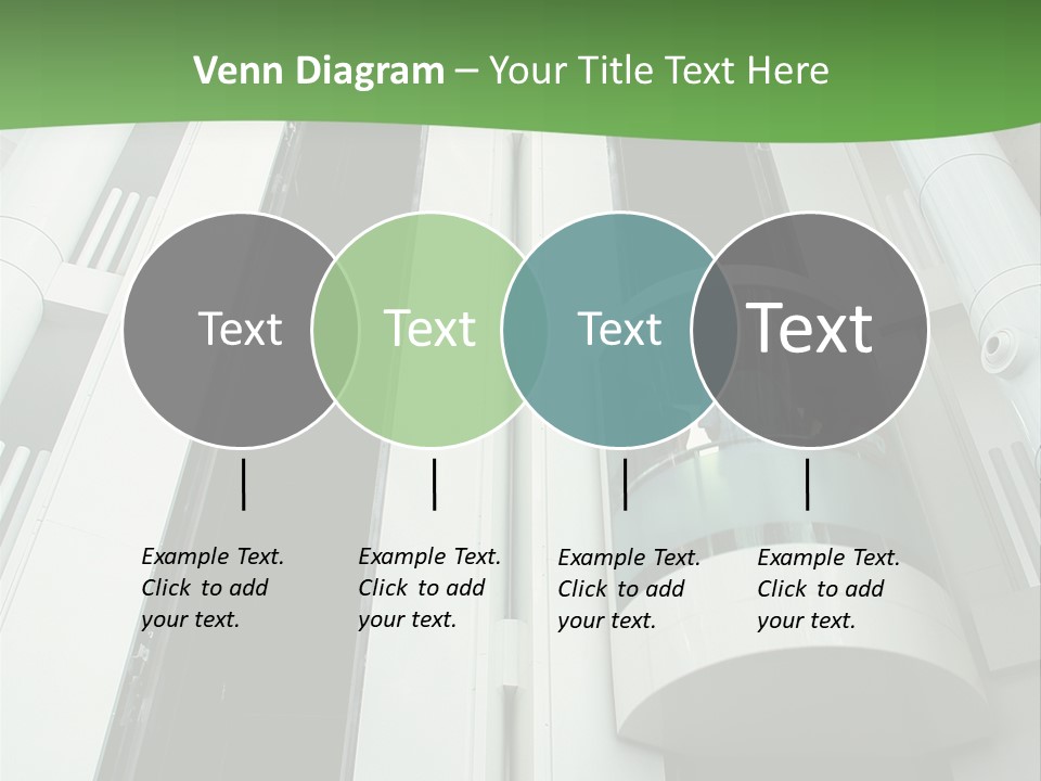 Modern Building Lift PowerPoint Template
