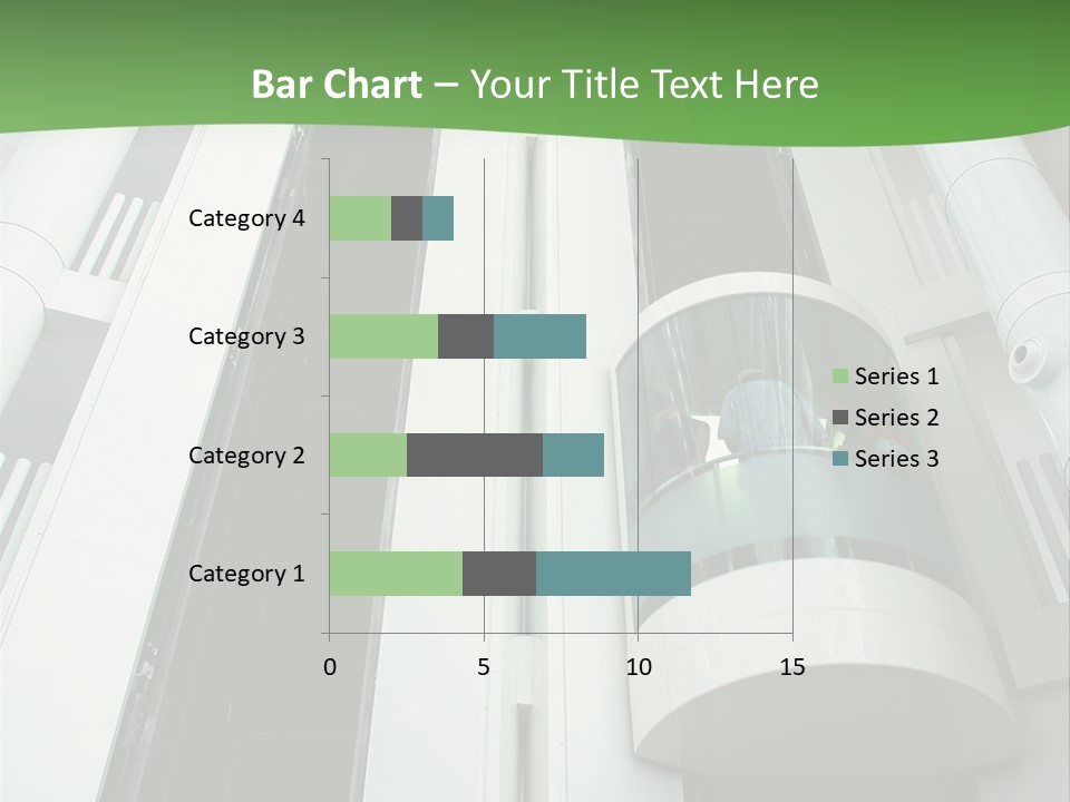 Modern Building Lift PowerPoint Template