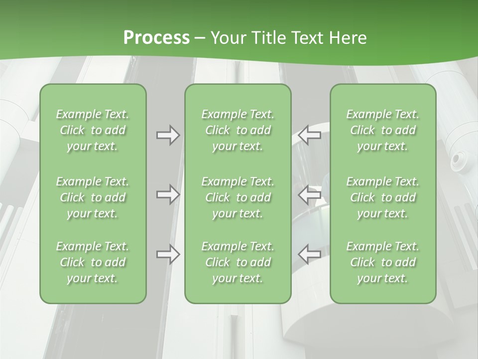 Modern Building Lift PowerPoint Template