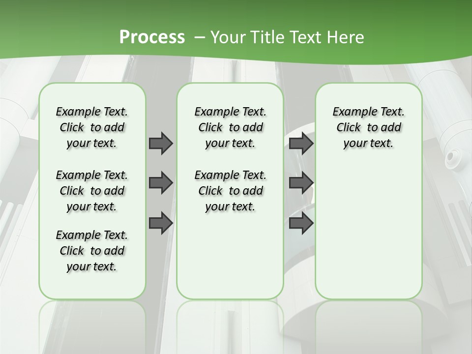 Modern Building Lift PowerPoint Template