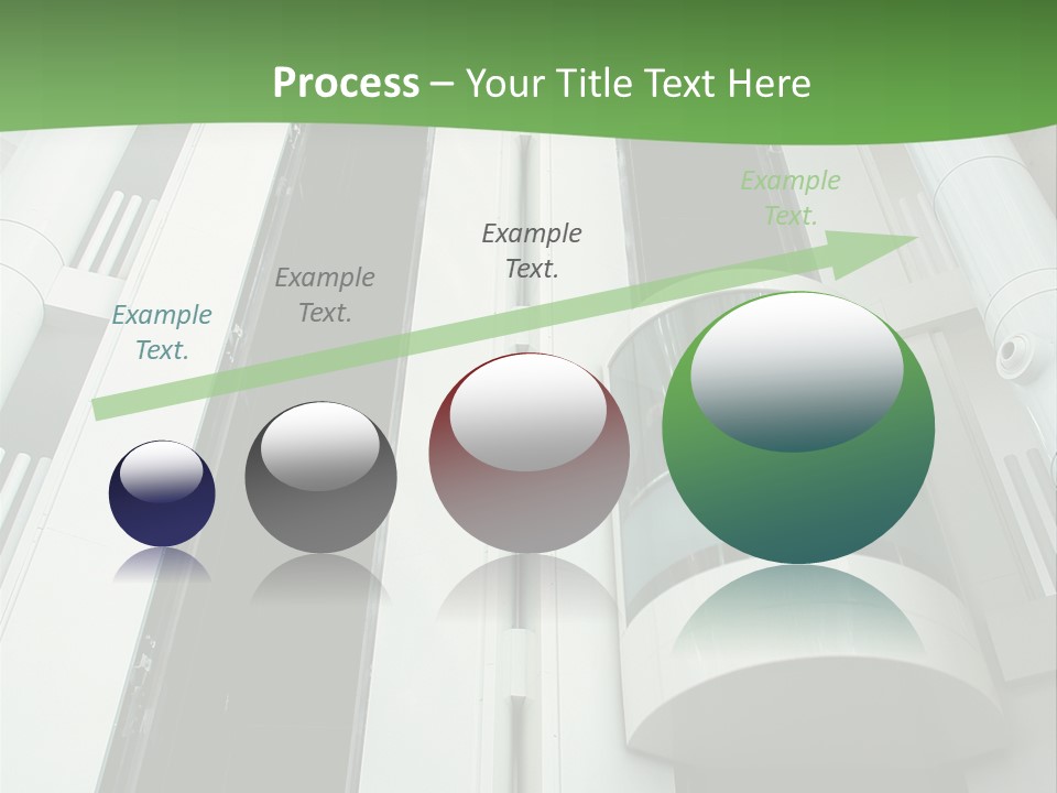 Modern Building Lift PowerPoint Template