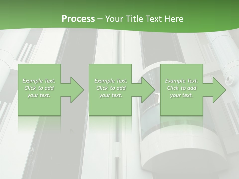Modern Building Lift PowerPoint Template