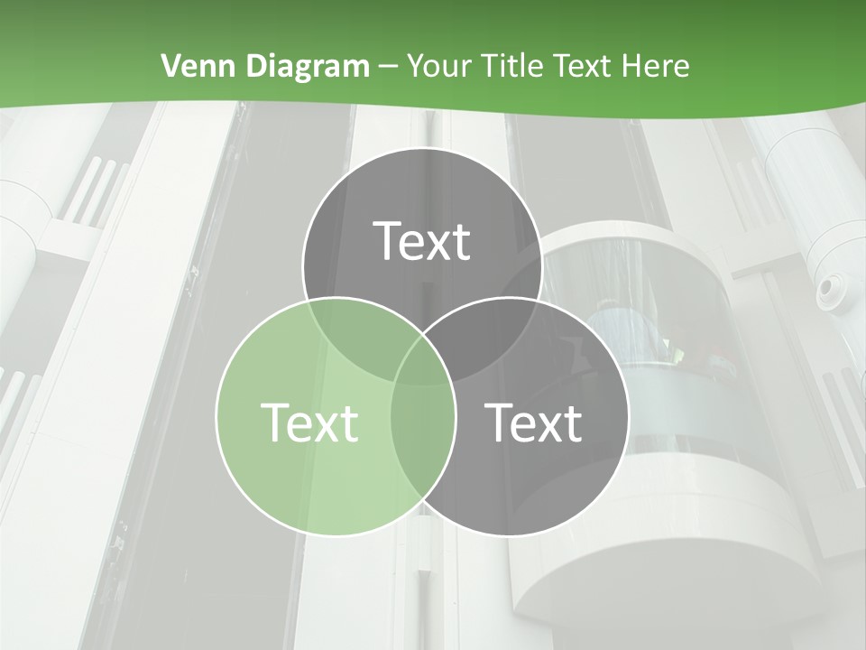 Modern Building Lift PowerPoint Template
