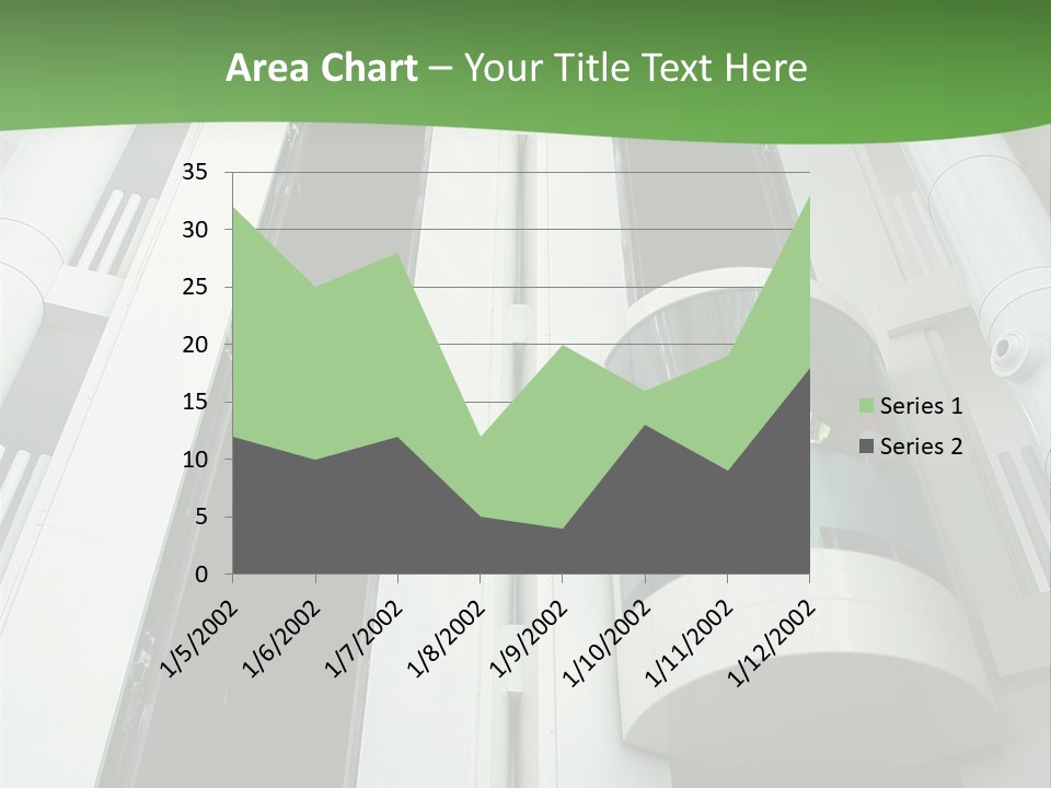 Modern Building Lift PowerPoint Template