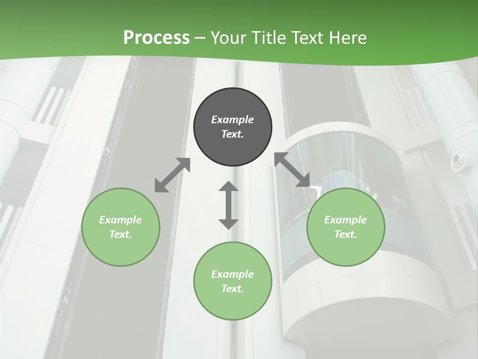 Modern Building Lift PowerPoint Template
