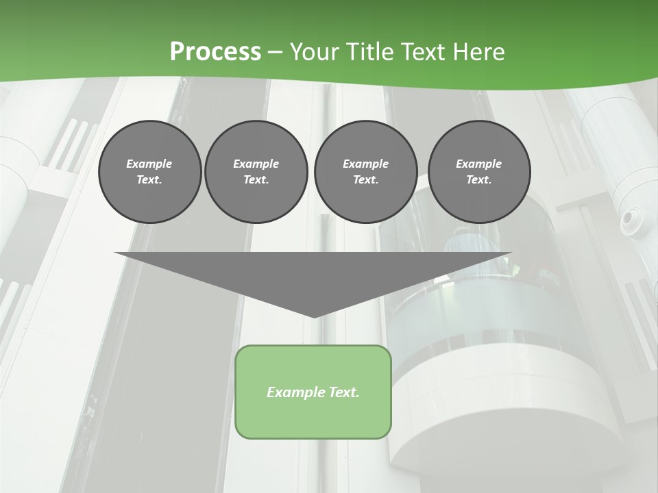 Modern Building Lift PowerPoint Template
